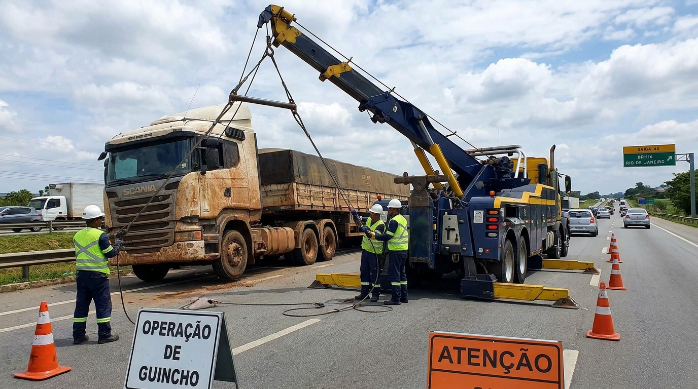Guincho para Caminhão em Montes Claros‑MG